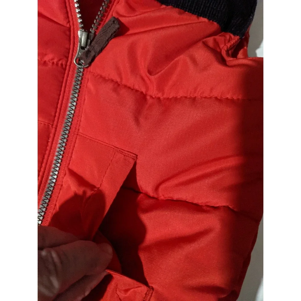 Carter's Boys Red & Black Winter Vest Size 3T